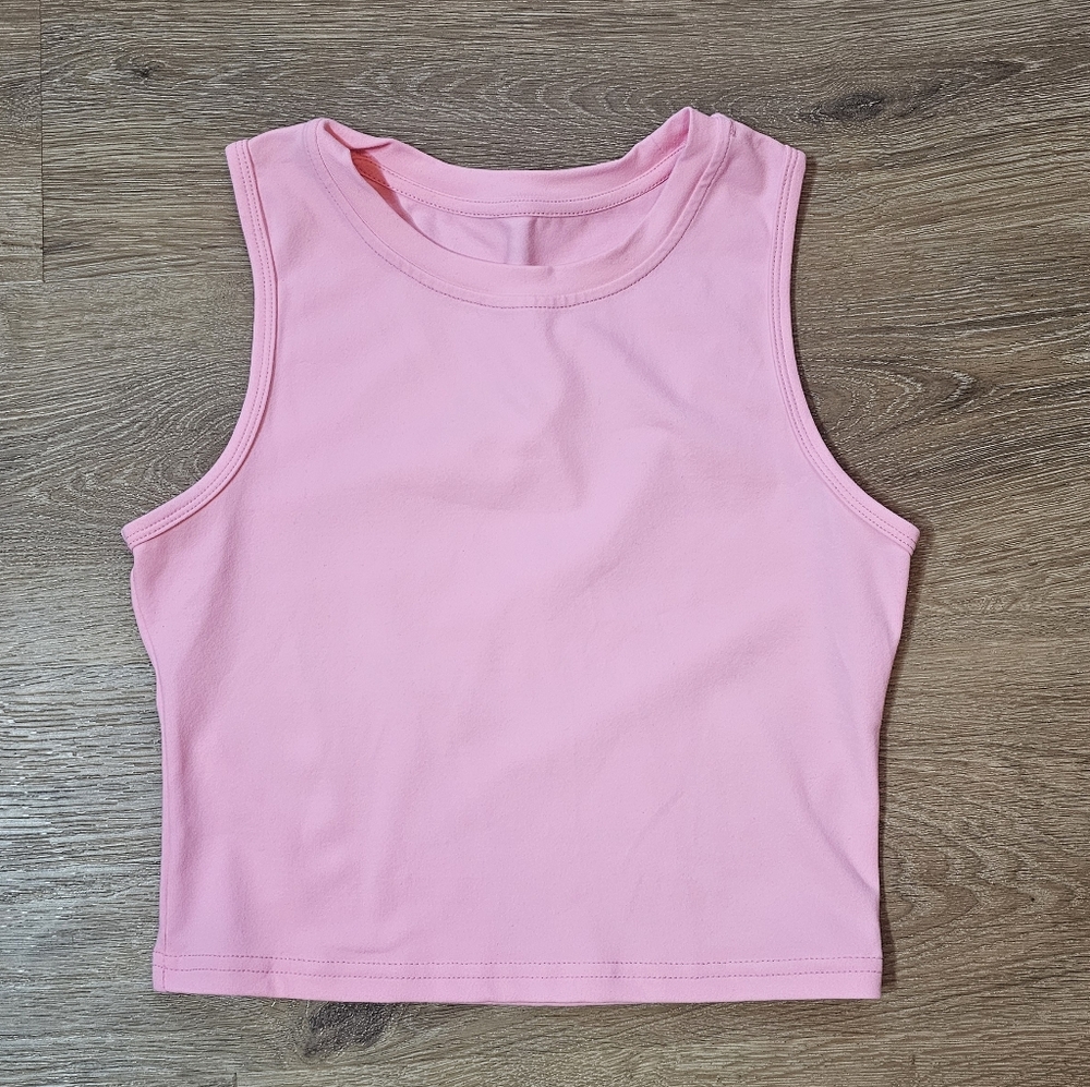 Zyia Pink Crop Tank